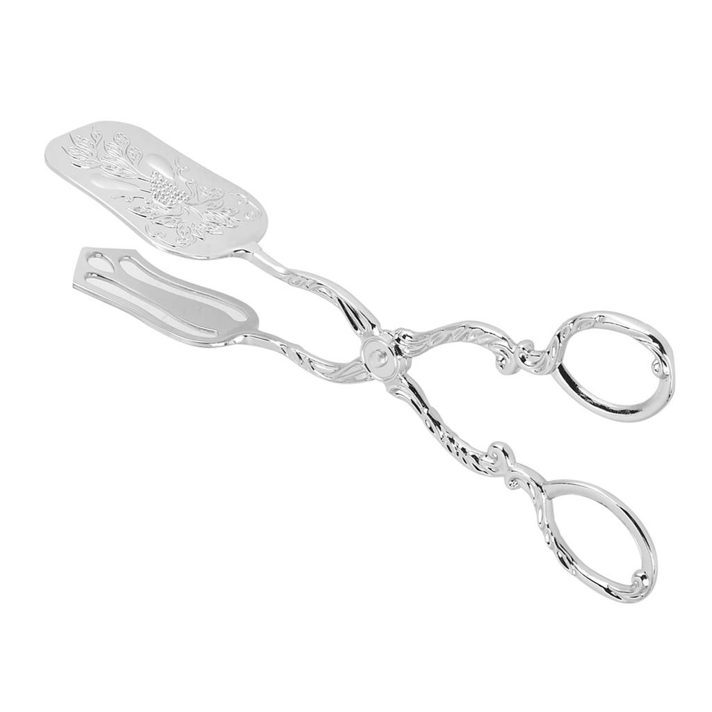 Vintage Food Clip Zinc Alloy Bread Tongs Buffet Party Catering Serving Tongs Kitchen Tableware