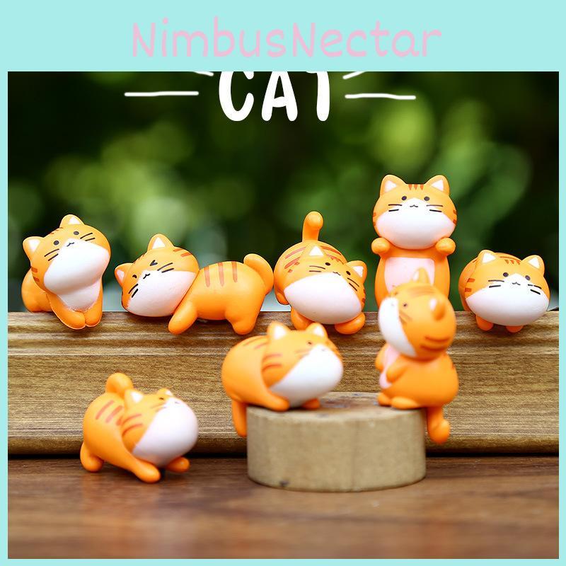 Adorable Cartoon Cat Plush Doll Pvc Blind Box Toy For Kids And Collectors