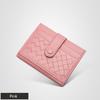 Card Cow Leather Braided Card Bag Anti-Magnetic Card Holder Wallets Multi-card Position Card Wallet