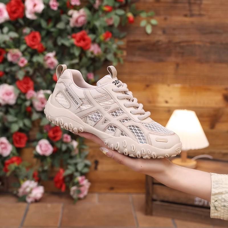 Mesh Breathable Shallow Mouth Fashion Trend Women's Shoes Dynamic Casual Shoes Mesh Soft Sole Soft Surface Versatile Mesh Shoes