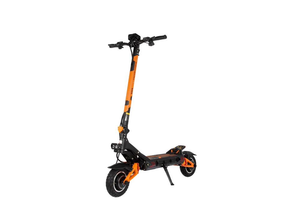 KuKirin G3 Pro Folding Electric Scooter: 1200W*2 Dual Motors, 80km Range, 10-inch Off-road Tires, 120kg Load Capacity, Quick-folding Design