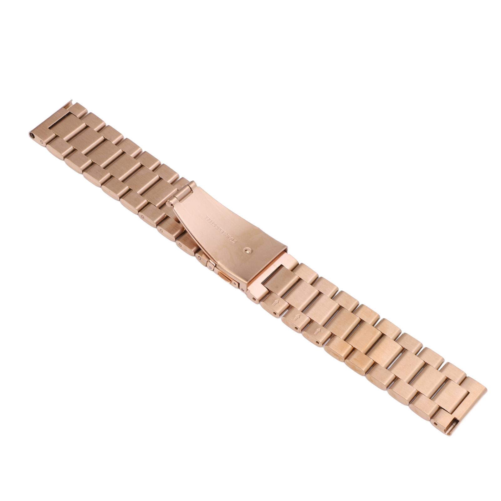 

Ремешок из нержавеющей стали для часов Gear S3S2 с быстросъемной классической двойной раскладывающейся застежкой, роскошный