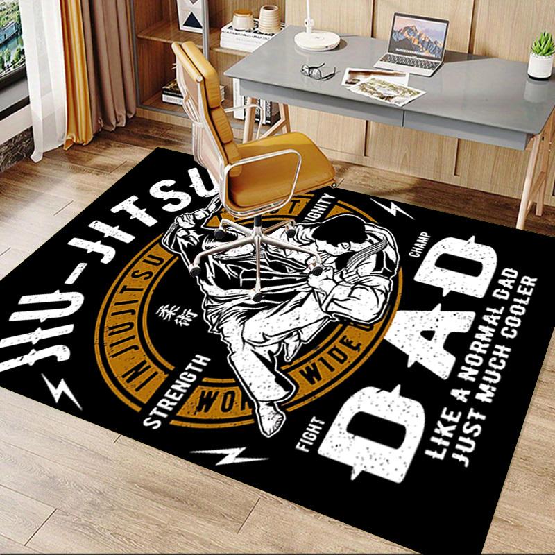 1pc JIU JITSU FIGHT Carpet, Office Rug Outdoor Mat Home Decor Area Carpet Festival
