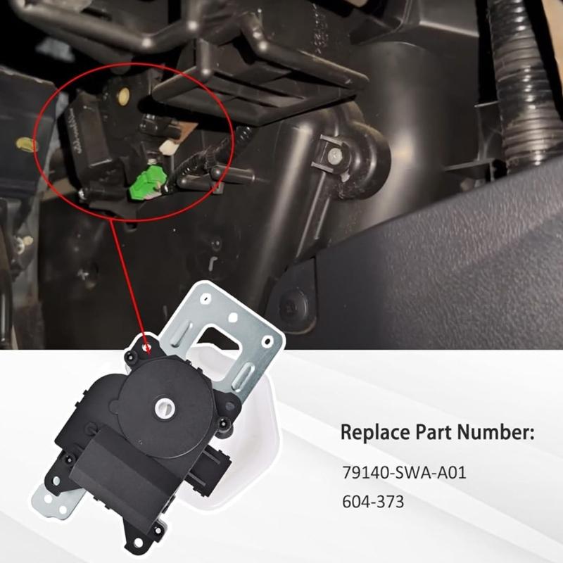 Automotive Ventilation Control Component 79140SWAA01 Heater Blend Door Actuator Temperature Regulation Structure