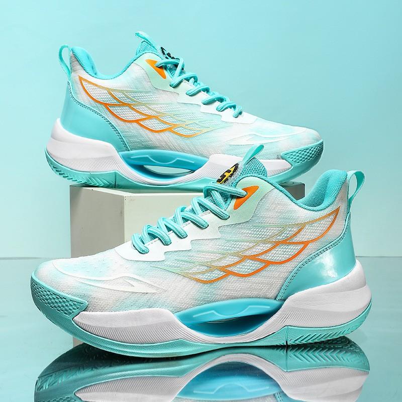 Mens Basketball Shoes Lightweight Breathable Low-Cut Training Sneakers Court Sports Fall