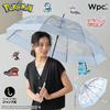 Rainy Day Adventure Blue Long 61cm Water and Numela and [2025] Wpc. Pokémon [Vinyl Umbrella] Umbrella, Ribs, Large, Jumping, Pokémon Slowpoke, Wooper,