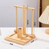 Handmade, Portable Wooden Yarn Holder – Ideal for Crocheting And Knitting, A Great Gift