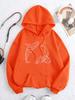 Creative Ocean Whale Printing Women Hoodie Loose Casual Hoody Autumn Multicolor Woman Streetwear All-Match Fleece Clothes