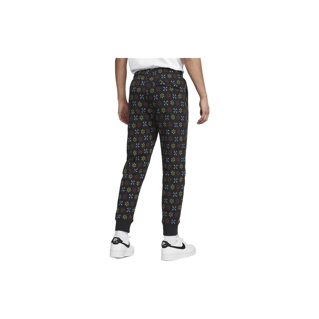 Nike Knitted Sweatpants Men's Multicolor Moderate Cuffed Pants FJ1637-010