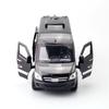 1:32 Mercedes-Benz Sprinter MPV Van Toy Car Diecast Vehicle Model Pull Back Sound Light Doors Openable Collection Gift For Kid