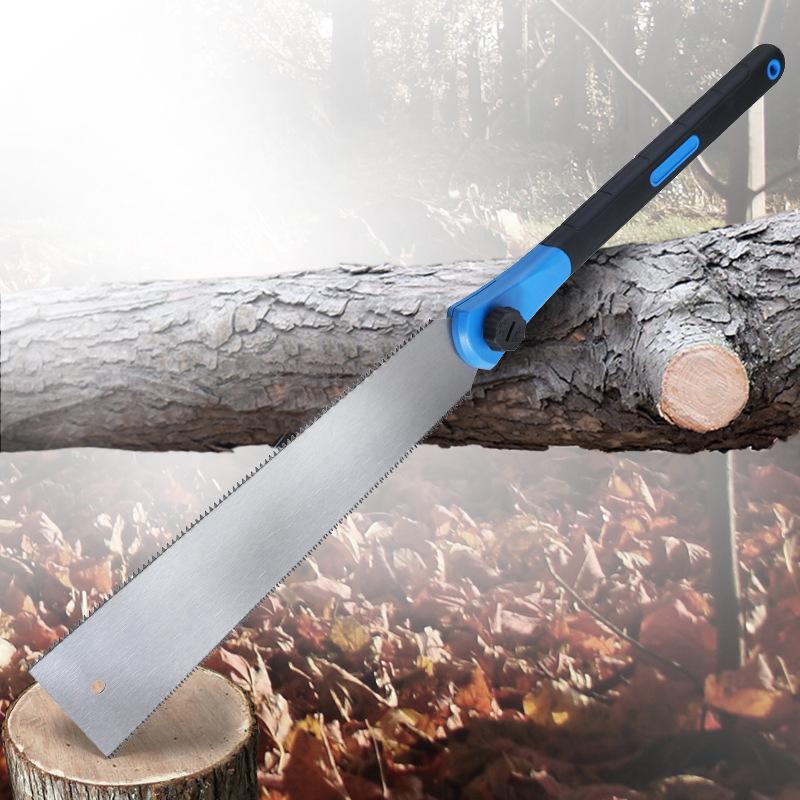 Japanese-style Woodworking Double-sided Saw Sharpened Teeth Fast Hand Saw Household Hand-held Logging Saw Garden Saw Tenon Saw