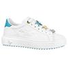 Time Out Sneakers 'White With Blue' Women's 1AADNS