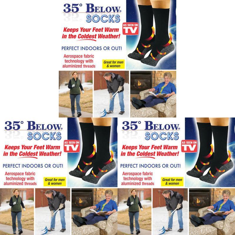 Cozy And Warm 35 Below Socks With Aluminized Fibers For Ultimate Comfort
