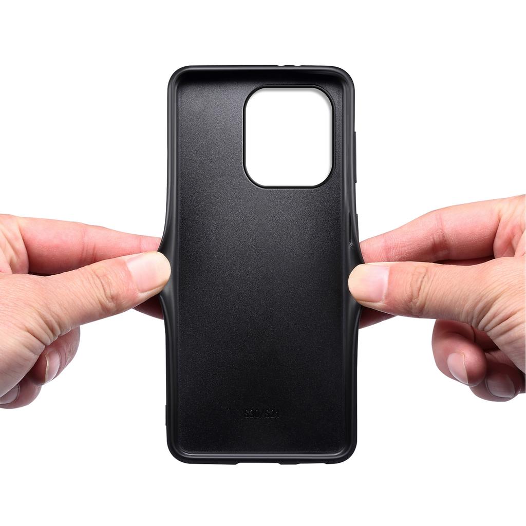 For iPhone 16 Pro Case Crocodile Texture Leather Coated PC+TPU Phone Cover