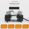 Double-Cylinder High-Power Portable Car Tire Air Pump