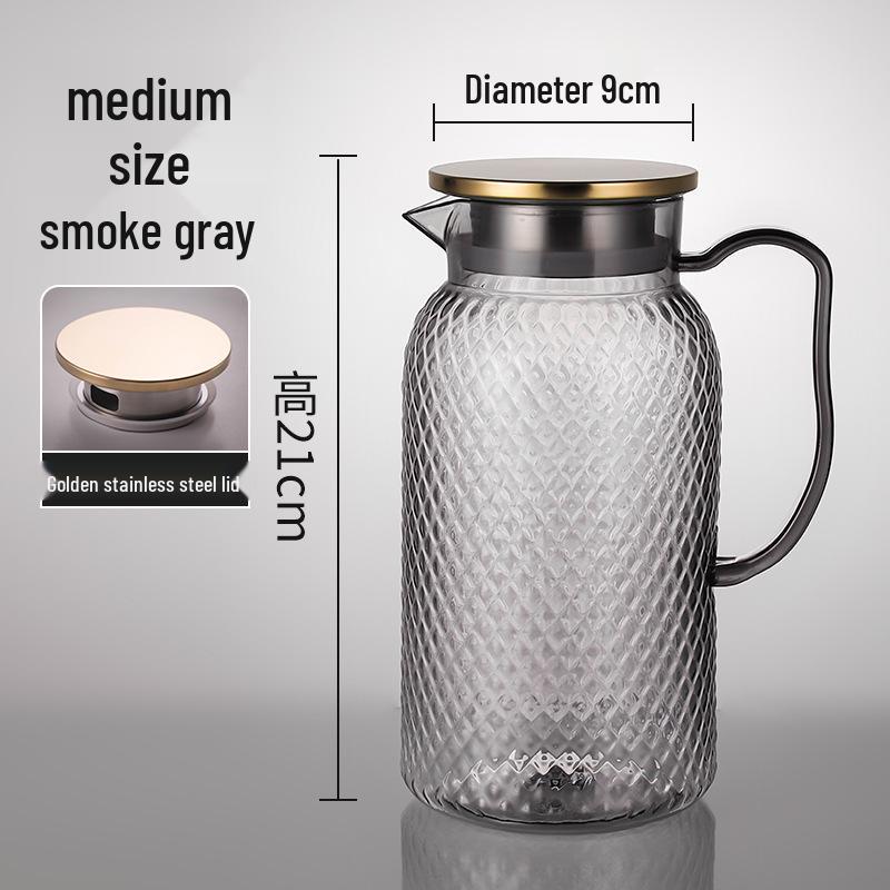 High-Temperature Resistant Acrylic Juice Jug - Plastic Fruit Beverage Kettle for Restaurants & Bars