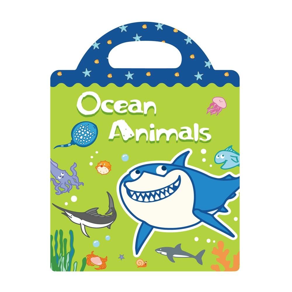 Portable Jelly Sticker Books Cognitive Game Toys Animal DIY Puzzle For Children Kids Quiet Book Montessori Early Education Gifts