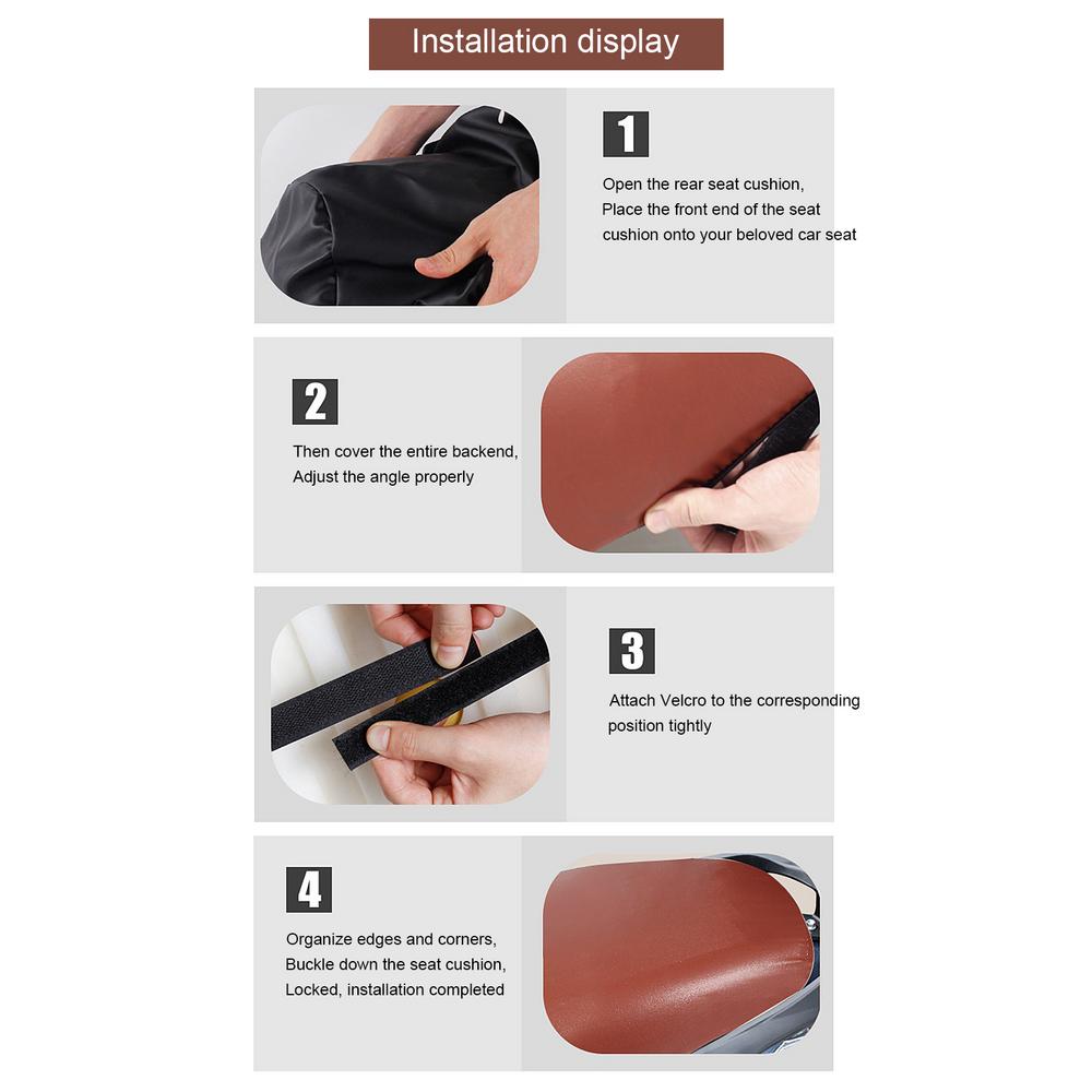 Motorbike Seat Pad Cover Safe Breathable Motorbike Seat Pad Protector Powersports Seat Covers With Cartoon Pattern Design