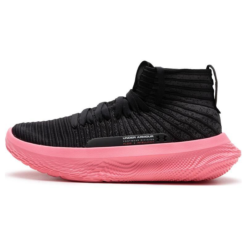 

Under Armour FUTR X ELITE Cushioning And Breathable High top Basketball Shoes Unisex Black Pink Sneakers 3024977-001 43