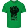Hope for Equality Black Lives Matter LGBT Unisexs Light Cotton TShirt