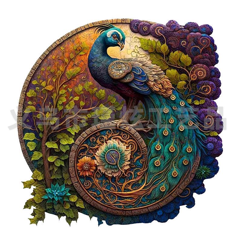 Creative 3D Animal Wooden Jigsaw Puzzle for Kids