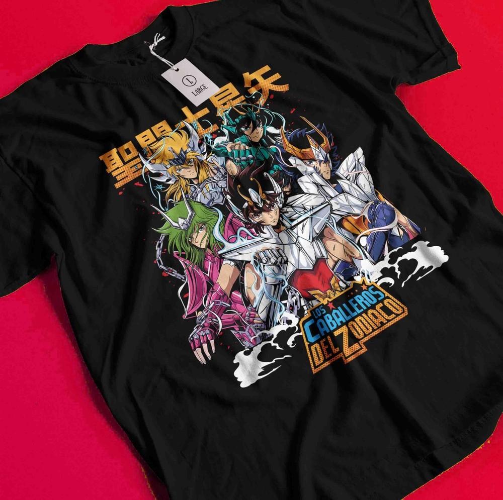 

Футболка Saint Seiya Рыцари Зодиака Аниме Манга Шун Унисекс Графическая футболка BB036 M
