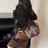 Brand Luxury Tote Bag Retro Drawstring Shoulder Bag Adjustable Shoulder Strap Stylish Underarm Bag Korean-style Simple Women Bag