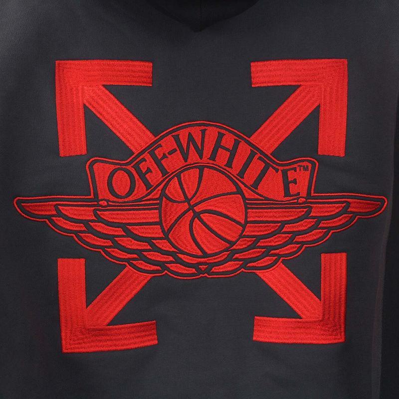 Air Jordan X Off-White Hoodie Black Men Tops CV0539-010