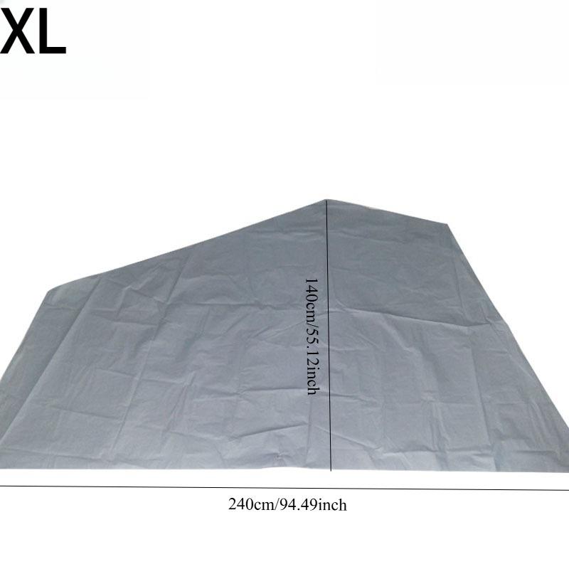 1PC motorcycle clothing PEVA single-layer rain and sun protection bicycle cover, electric vehicle protective cover