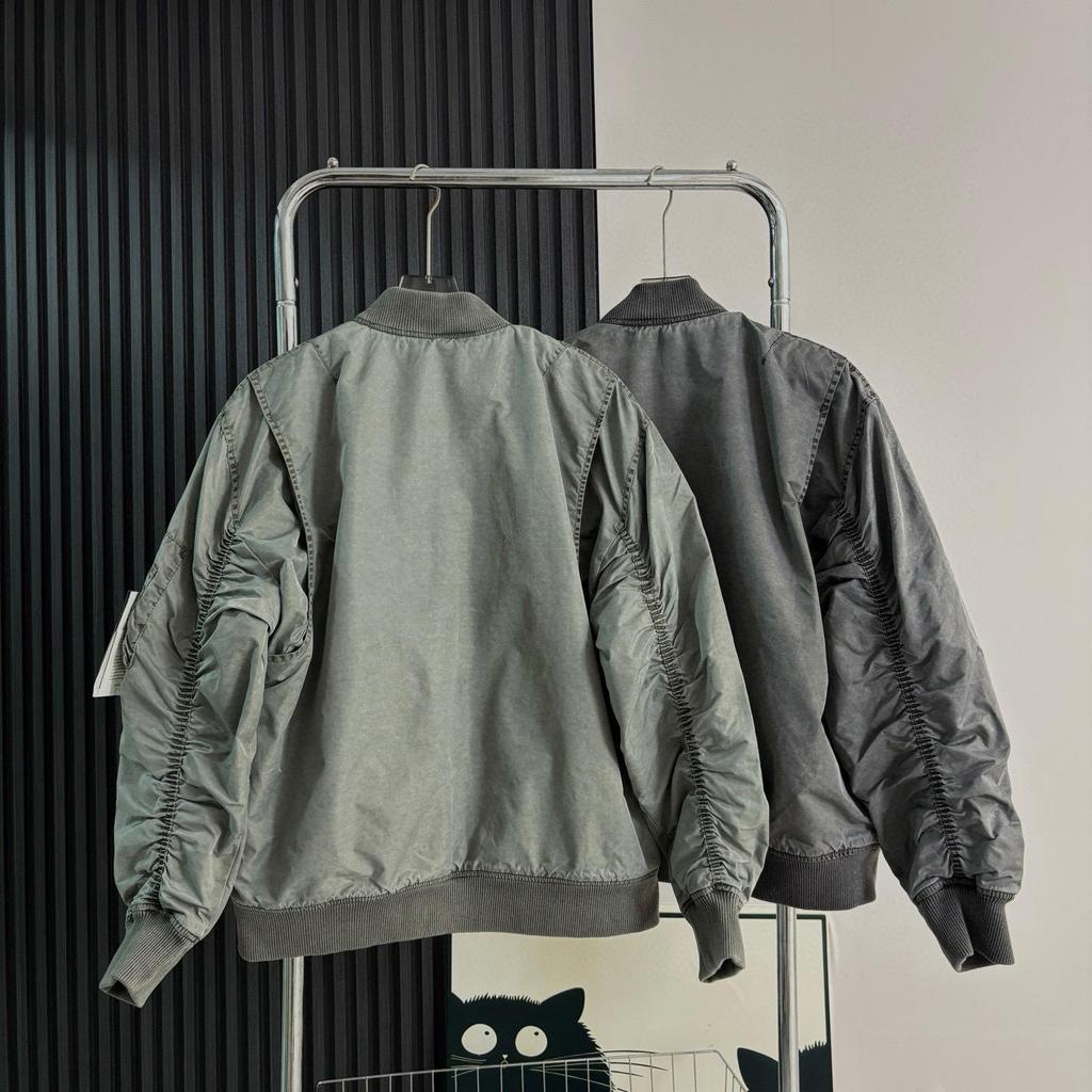 Unisex Autumn/Winter Cotton Pilot Jacket - Casual Warm Baseball Coat