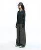 ROUGHNECK Henry Hooded Long Sleeve Top Grey