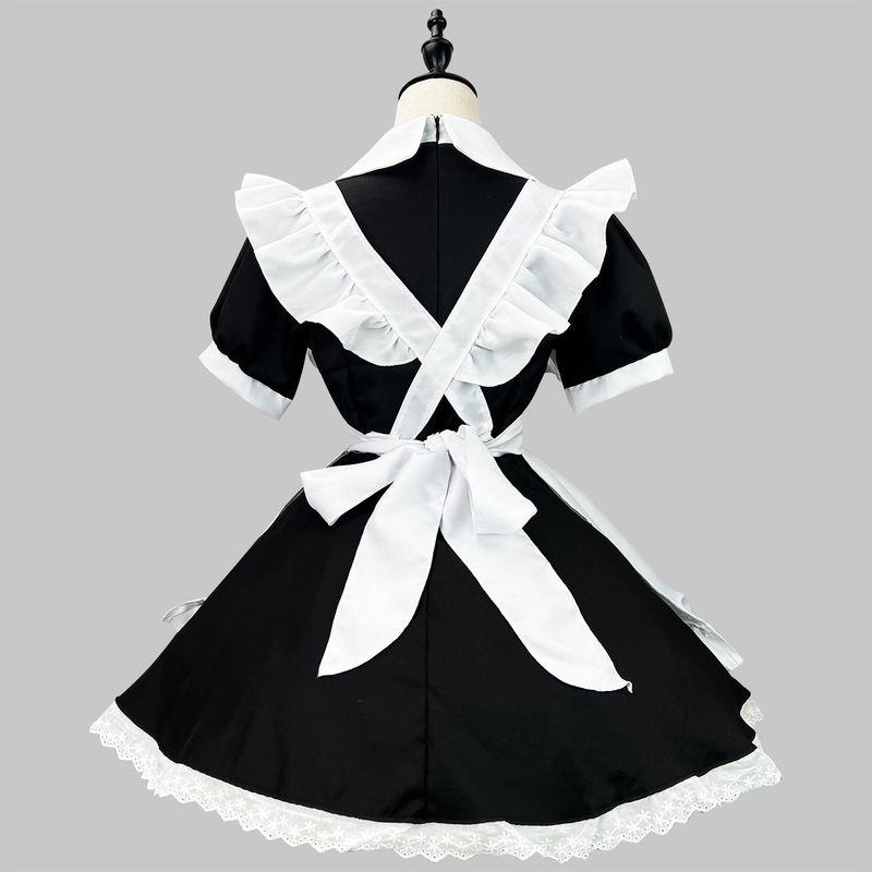 European Size Light Sound Girl Cosplay Costume Alice Lolita Maid Outfit Cosplay Role-Playing Lolita
