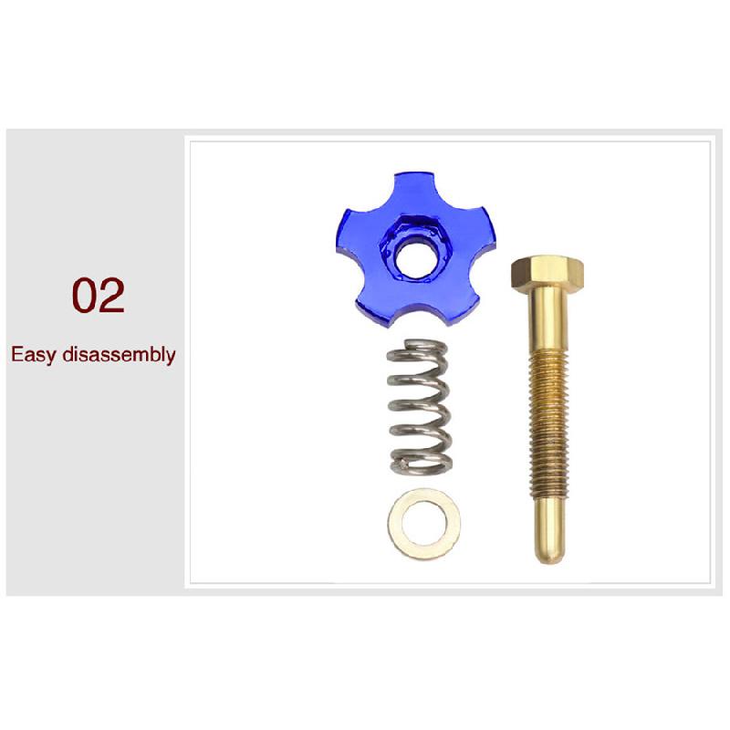 CNC Roter Motorradvergaser Aus Billet-Aluminium Mit Bequemer Luft-Kraftstoff-Gemischregelung Und Leerlaufregelung Für Keihin Pwk Vergaser 21 Mm-34 Mm