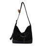 Retro Leopard Patchwork Denim Tote - Large Capacity Crossbody & Casual Shoulder Bag