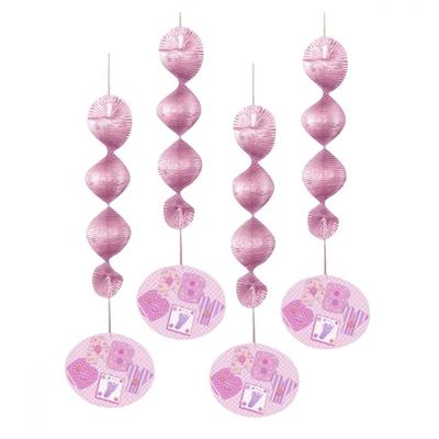 Unique Party Baby Shower Hanging Decorations (Pack of 4)