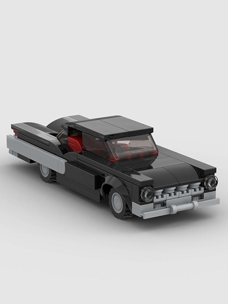 

1950 MOC Old Speed Car Super Race Vintage Vehicle Model Building Block Racing Rally Sports Brick Christmas Gift City Technical