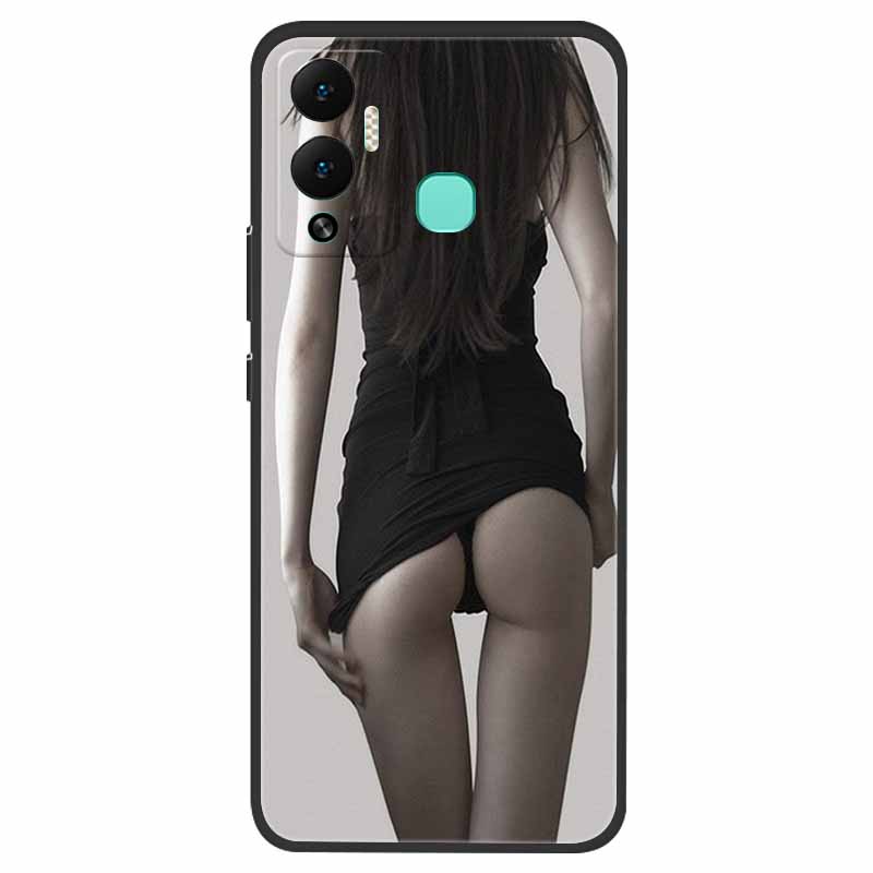 For Infinix Hot 12 Play NFC Case X6816D Shockproof Silicone Soft TPU Phone Cover for Infinix hot12 play NFC Case Bumper Funda