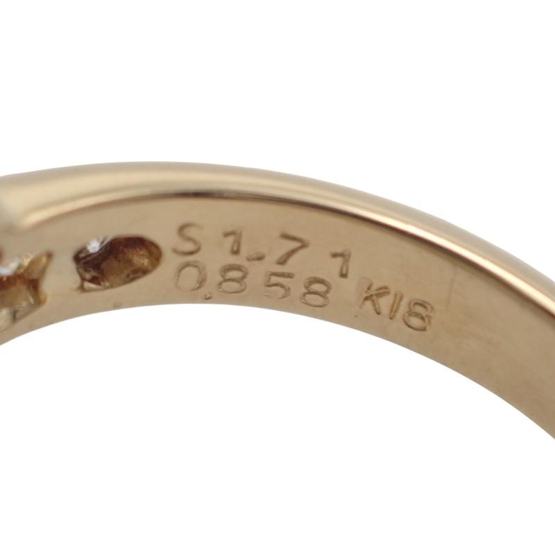 No Brand  #13(JP Size) Ring Gold K18 Yellow Gold Women