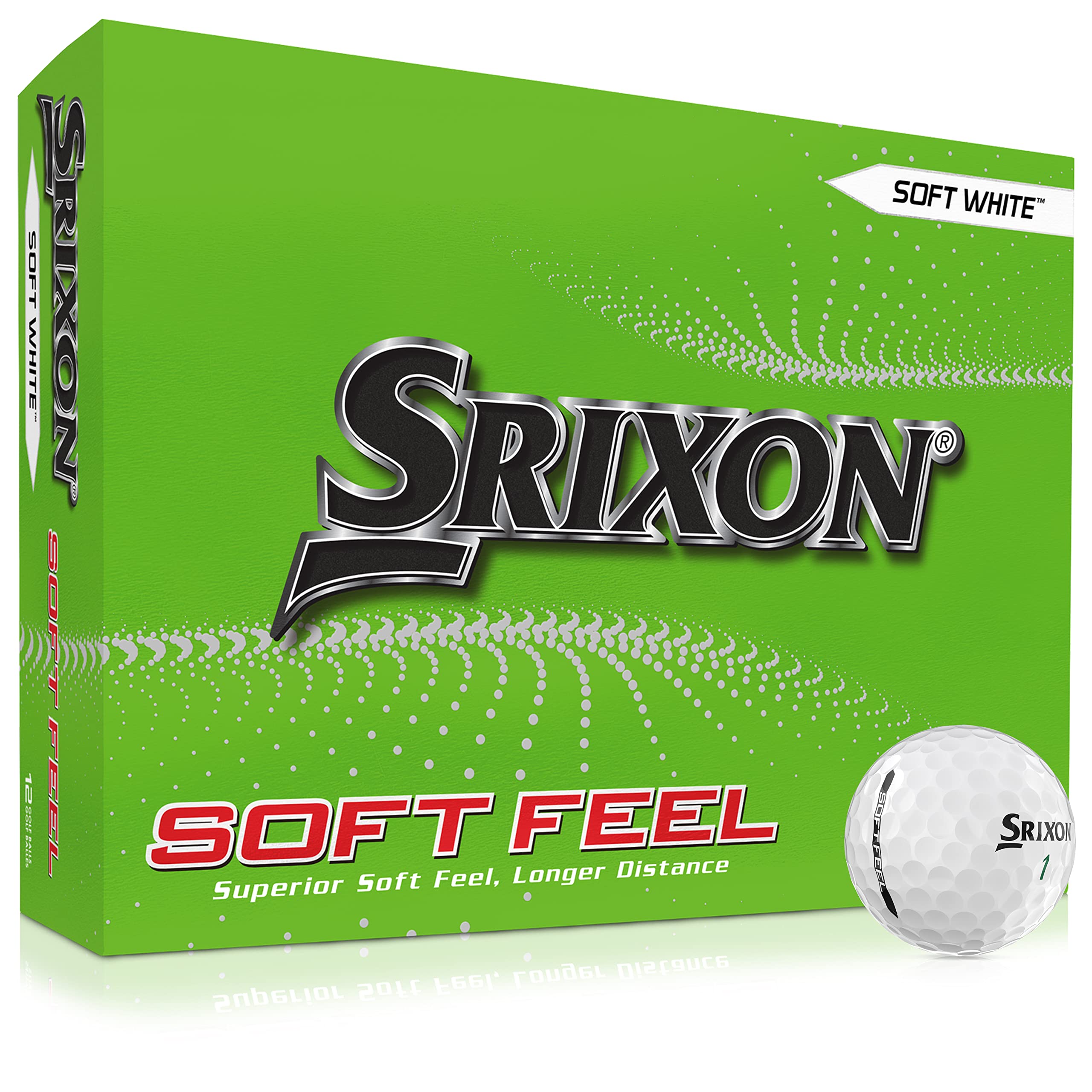

Мячи для гольфа Srixon Soft Feel 13 дюжин Мячи для гольфа с дистанцией и низкой компрессией Подарки для гольфа Аксессуары для гольфа - - -