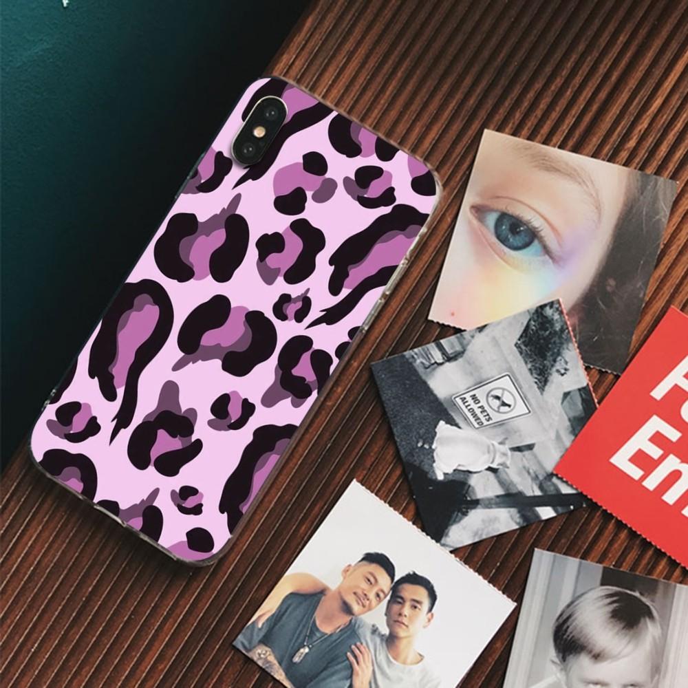 

Чехол с леопардовым принтом для iPhone 16 15 14 13 12 Mini 11 Pro XS Max X XR SE 6 7 8 Plus Мягкий силиконовый чехол iPhone 15 pro