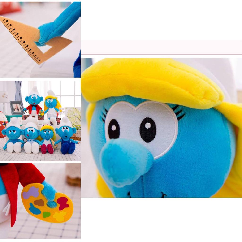 Smurfs Plush Toy Doll Pillow Soft And Cuddly Birthday Gift For Kids