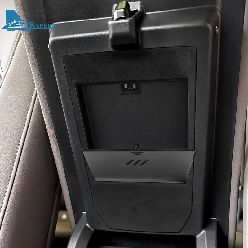 Car Armrest Hidden Storage Box For BMW X3 G45 2025 2026 ABS Center Console Organizer Tray Auto Interior Modification Accessories