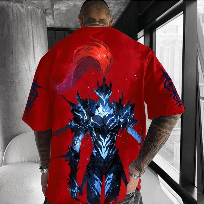 Anime top, retro Y2K street style, suitable for gamers and collectors