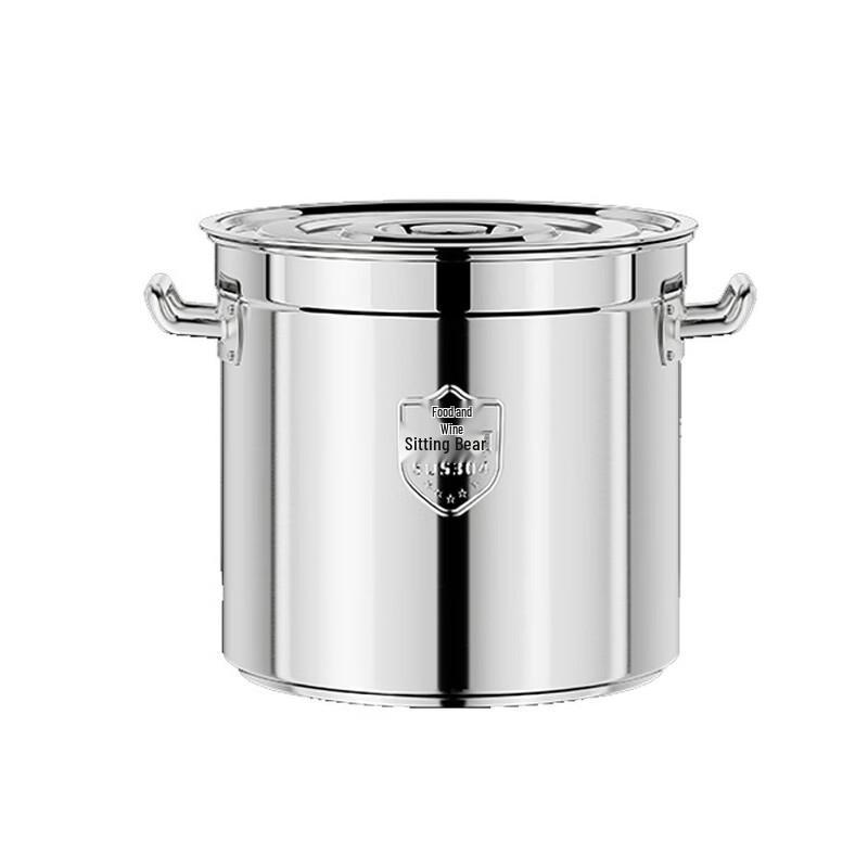 Dajujiang Food-Grade 304 Stainless Steel Small Pot with Lid