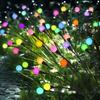 Solar Firefly Lights Outdoor, 2 Lighting Modes Wind Sway Twinkle Solar Garden Lamp IP65 Waterproof Decor Light for Yard Patio Path Lawn