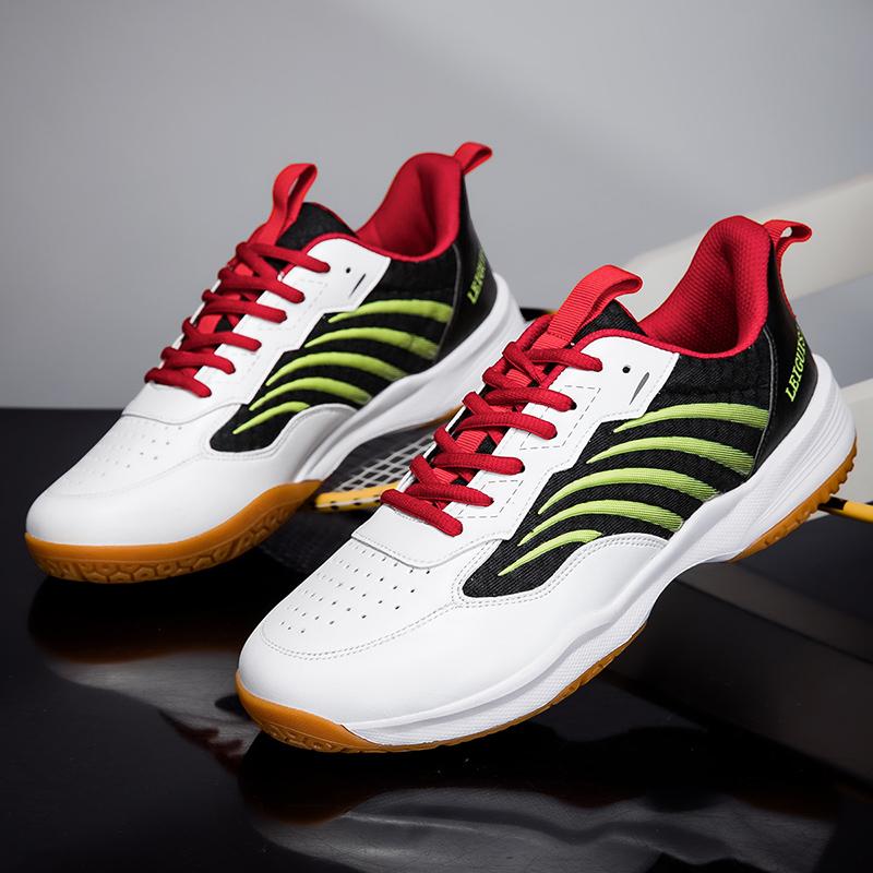 New Lightweight Breathable Non-Slip Badminton Shoes Tennis Shoes Men's Table Tennis Shoes Professional Training Sports Shoes