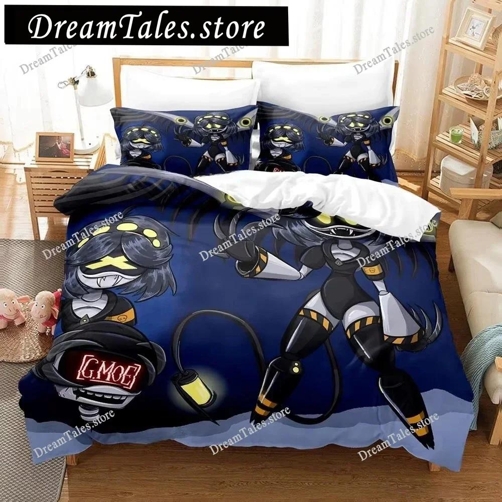 Fashion 3D Printing Anime Murder Drones Bedding Set Cartoon Set Adult Boys Bedroom Duvet Cover Sets Home Textiles Luxury Gift029
