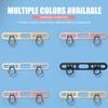 1pcs Stainless Steel Mobile Phone Lanyard Patch Side Hanging Clip Double Buckle Phone Straps Gasket Metal Connect Piece