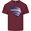 Curled Cape Verde Flag Verdean Day Football Unisexs Light Cotton TShirt