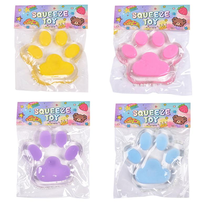 

Мила Гігантська Котяча Лапа Зняття Стресу Подарунок Іграшка для Стискання з Повільним Підйомом з Желейною Текстурою Декомпресійні Іграшки-Непосиди для Підлітків Дорослих Офіс